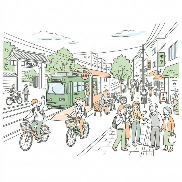 【愛媛大学のすべて】偏差値・詳細な就職実績から、出身の有名人まで徹底解説! キャンパスライフイメージ