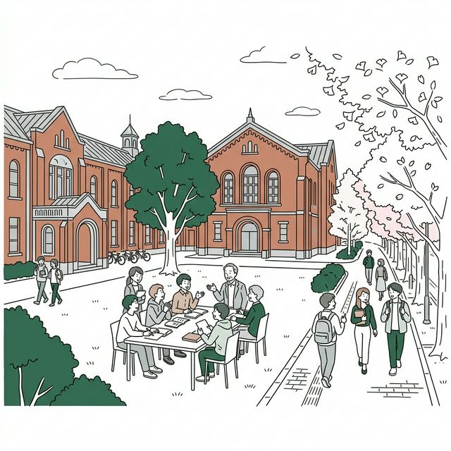 【一橋大学のすべて】偏差値・詳細な就職実績から、出身の有名人・起業家まで徹底解説！ キャンパスライフイメージ