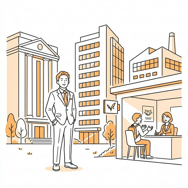 【明治大学のすべて】偏差値・詳細な就職実績から、出身の有名人まで徹底解説！ キャリア・ビジネスイメージ